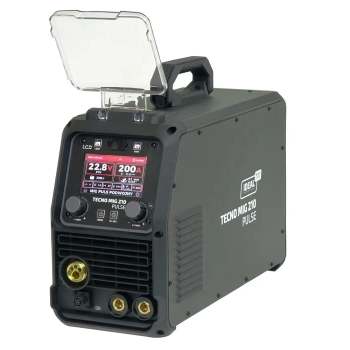 IDEAL TECNO MIG 210 PULSE LCD Black Series 4x4
